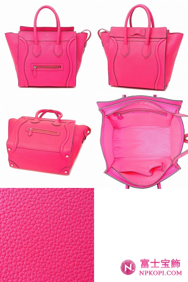 セリーヌ コピー   MINI LUGGAGEトートバッグ 16521 3LUG 24FP
